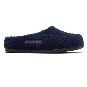 Marni Kids Navy Patch Mule 32